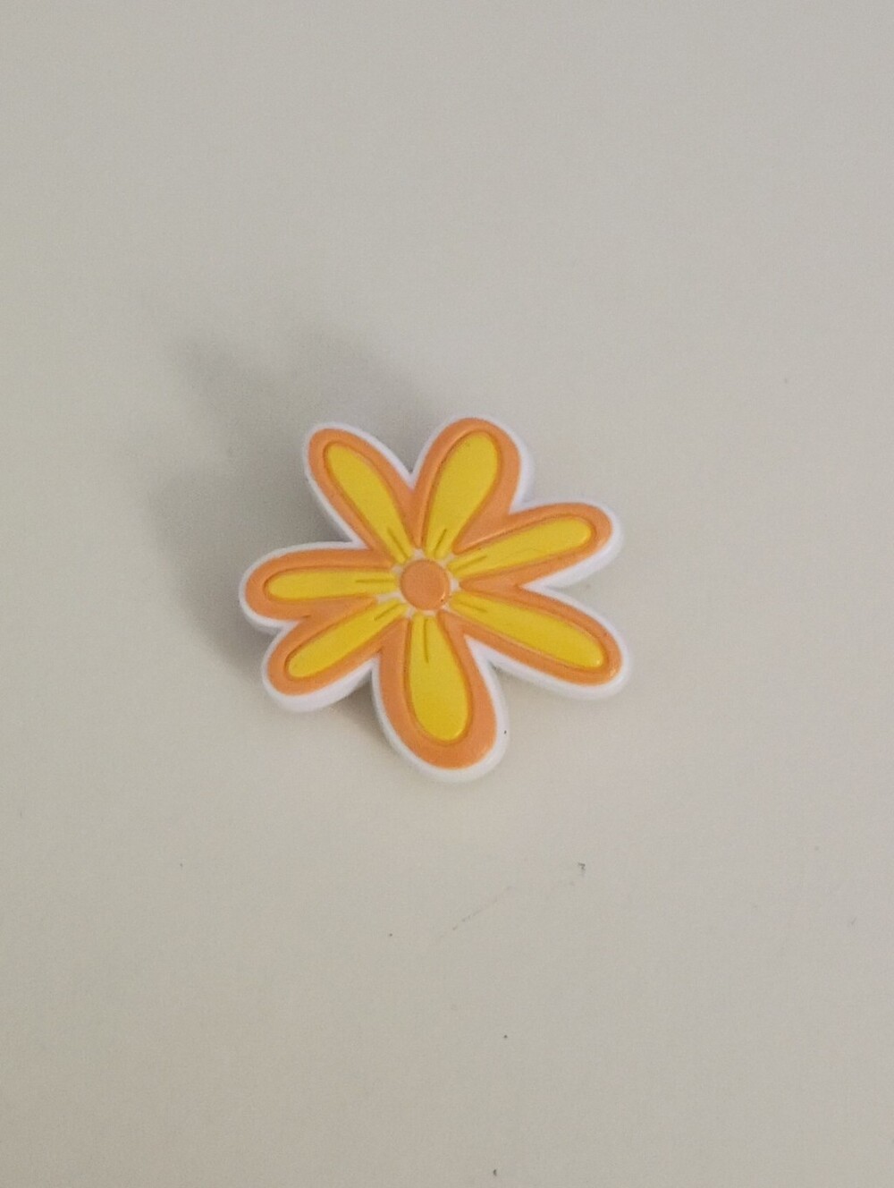 10 for $10 Jibbitz Croc Charm - Cute Daisy Flower - Yellow and Orange
